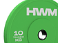Par Bumper Plates Full Color 10kg | HWM® - Miniatura 2