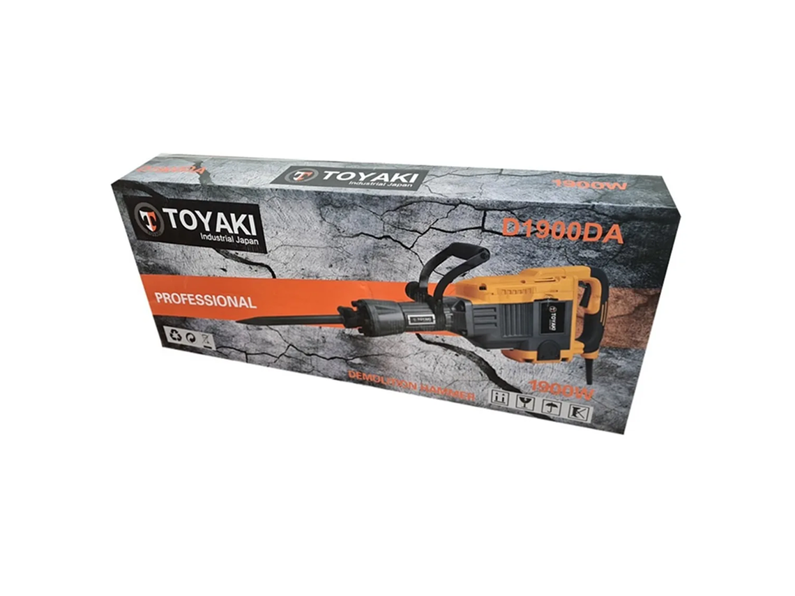 CANGO MARTILLO DEMOLEDOR ELECTRICO 1900W TOYAKI D1900DA 5
