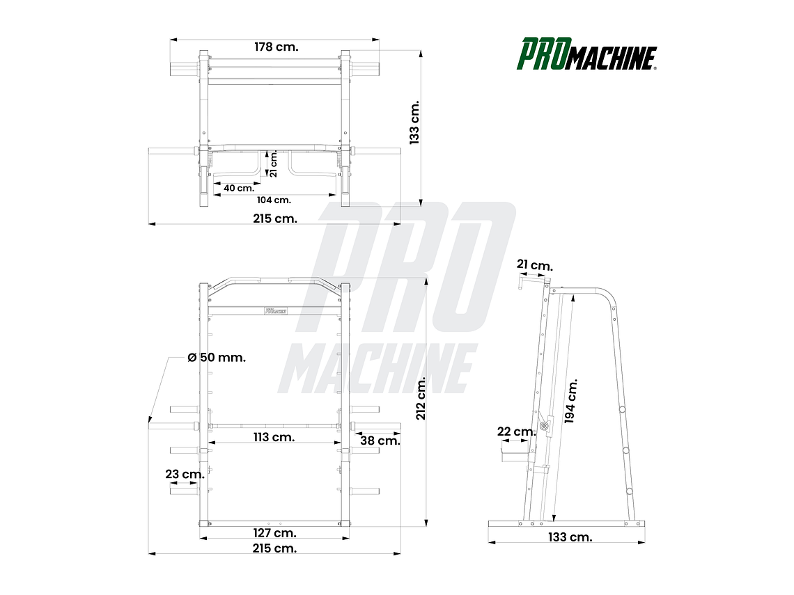 Jaula Smith Machine | PROmachine 2