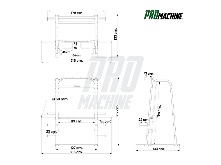 Jaula Smith Machine | PROmachine 2