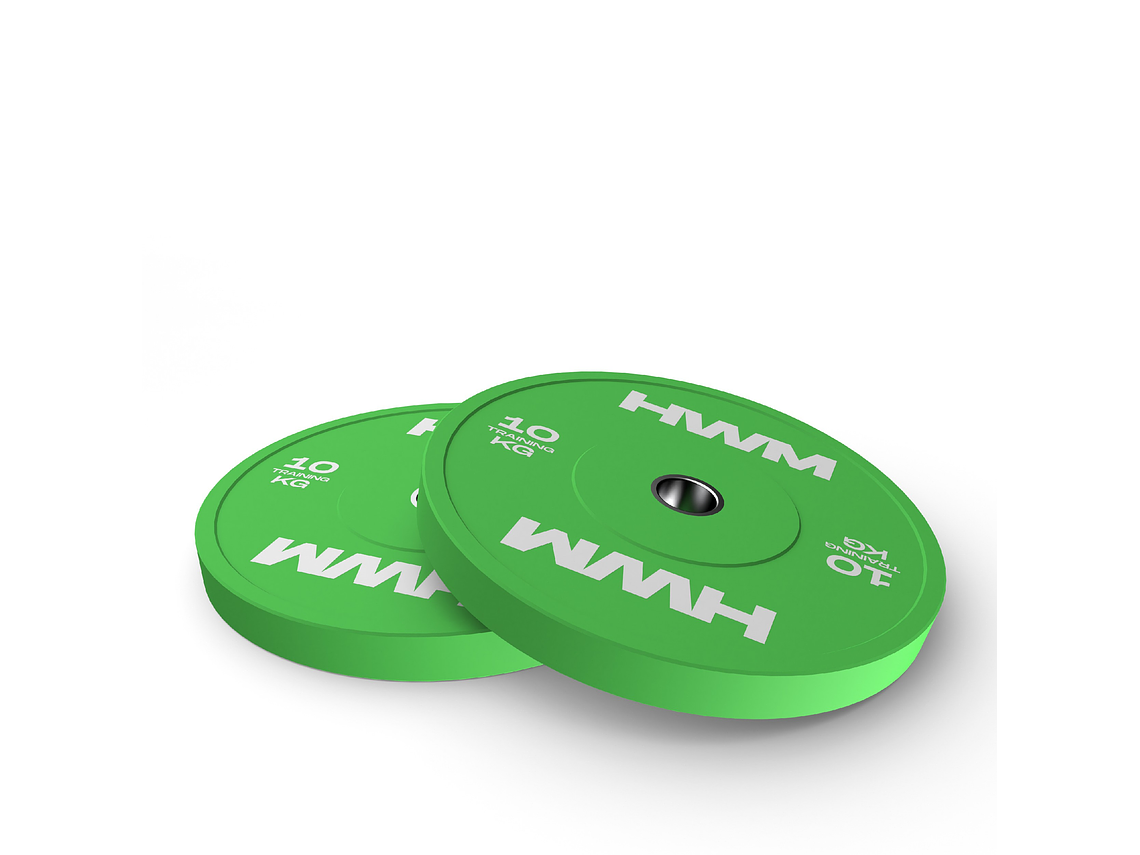 Par Bumper Plates Full Color 10kg | HWM® 3