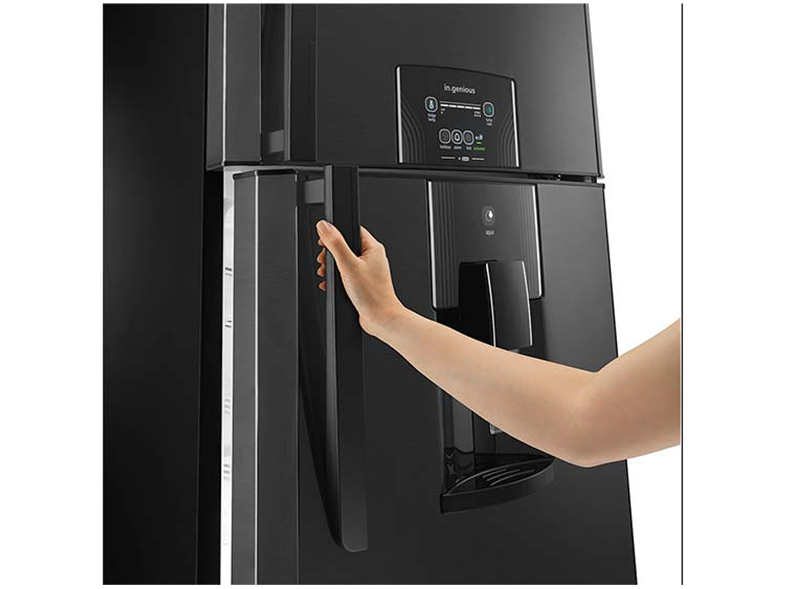 REFRIGERADOR MABE TOP FREEZER 400 L NF NEGRO 11