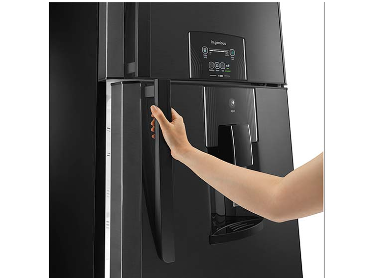 REFRIGERADOR MABE TOP FREEZER 400 L NF NEGRO 11