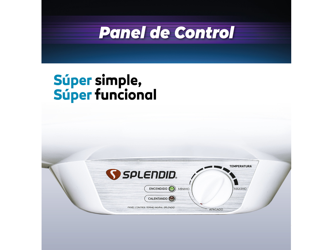TERMO ELÉCTRICO MURAL 100 LITROS SPLENDID 5