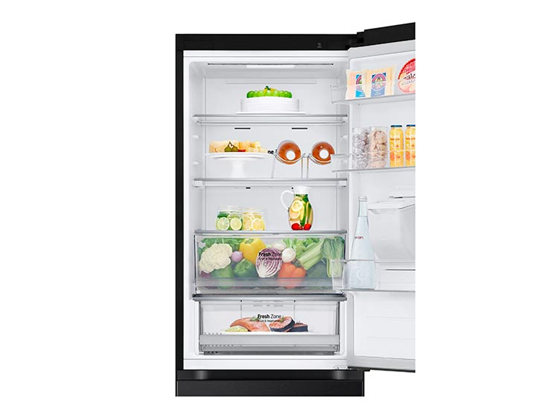 REFRIGERADOR BOTTOM FREEZER LG GB37SPT NO FROST 339 LT 5