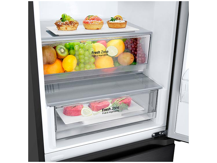 REFRIGERADOR BOTTOM FREEZER LG GB37SPT NO FROST 339 LT 6