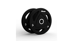 Par Discos Olímpicos Grip Rubber 15kg | PROmachine