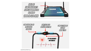 TROTADORA CAMINADORA ELÉCTRICA CP-X1