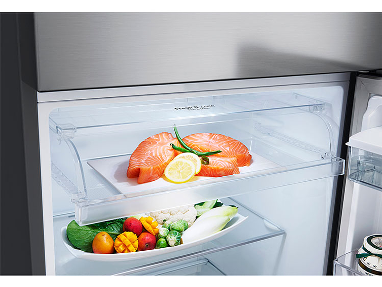 REFRIGERADOR LG TOP FREEZER NO FROST 393 L LINEAR COOLING VT40SPP 11