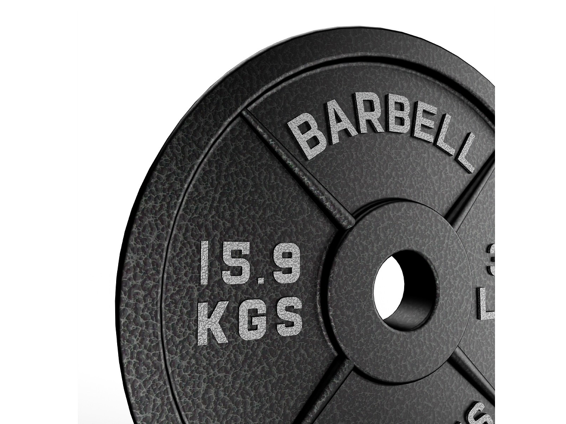 Par Discos Olímpicos 35lb | Barbell Standard 1