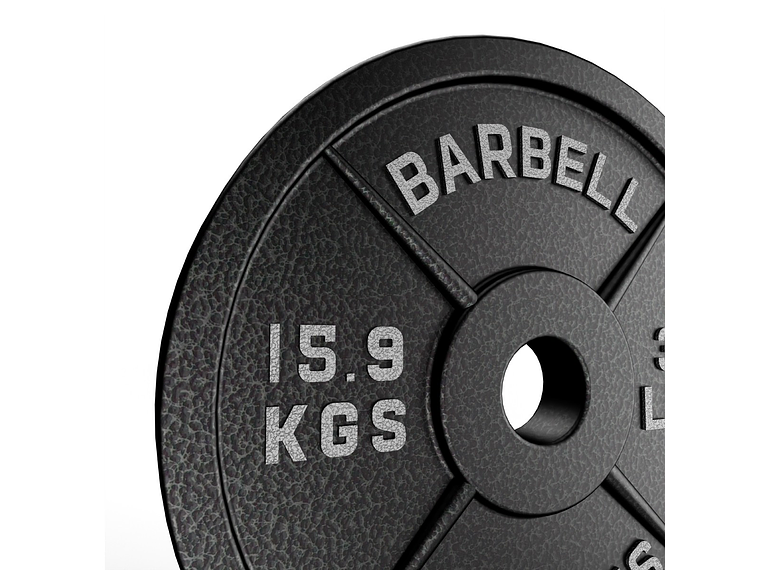 Par Discos Olímpicos 35lb | Barbell Standard 1