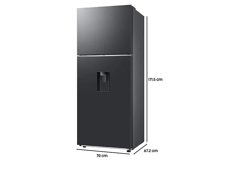 REFRIGERADOR SAMSUNG TOP MOUNT FREEZER NO FROST 384 L RT38CG6720B1ZS BLACK WIFI 3