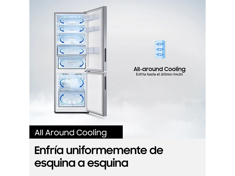 REFRIGERADOR TOP MOUNT FREEZER 391 L SPACE MAX 6