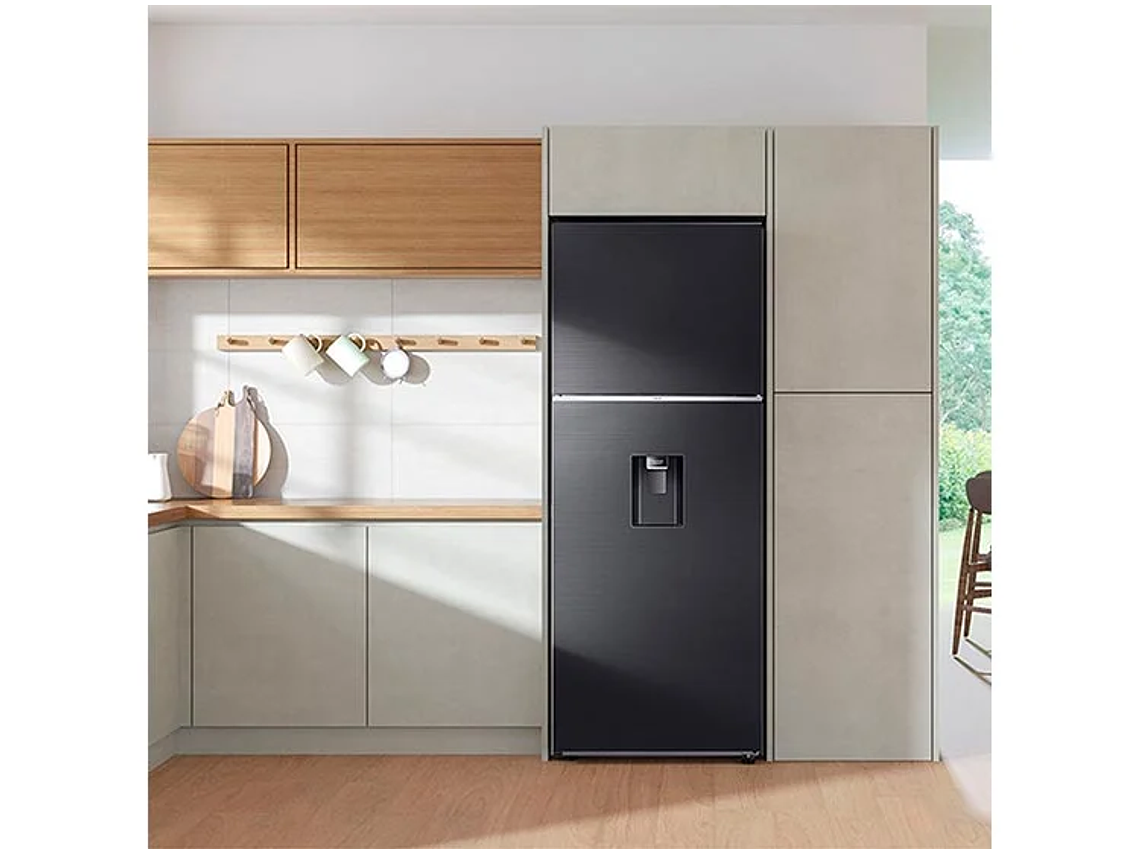 REFRIGERADOR SAMSUNG TOP MOUNT FREEZER NO FROST 384 L RT38CG6720B1ZS BLACK WIFI 4