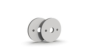 Par Discos Calibrados Powerlifting 5kg Blanco | XMASTER