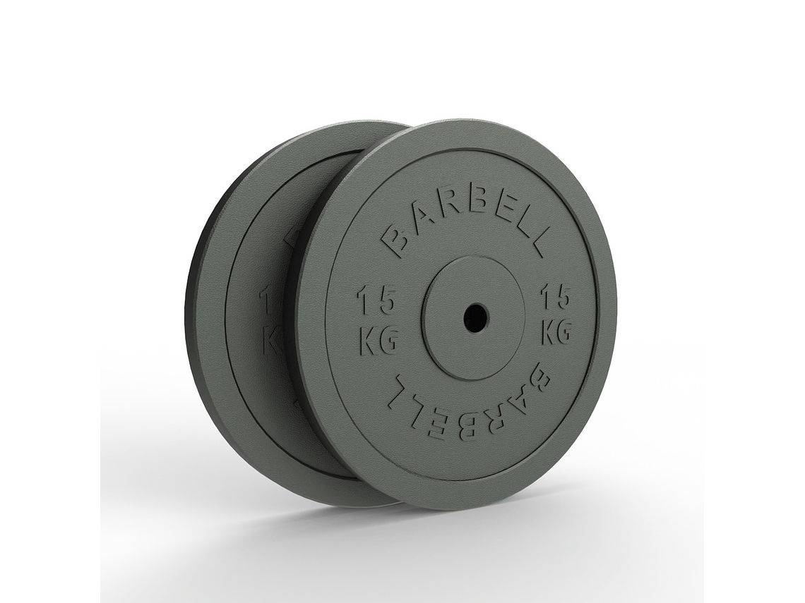 Par Discos Preolímpicos 15kg | Barbell 1
