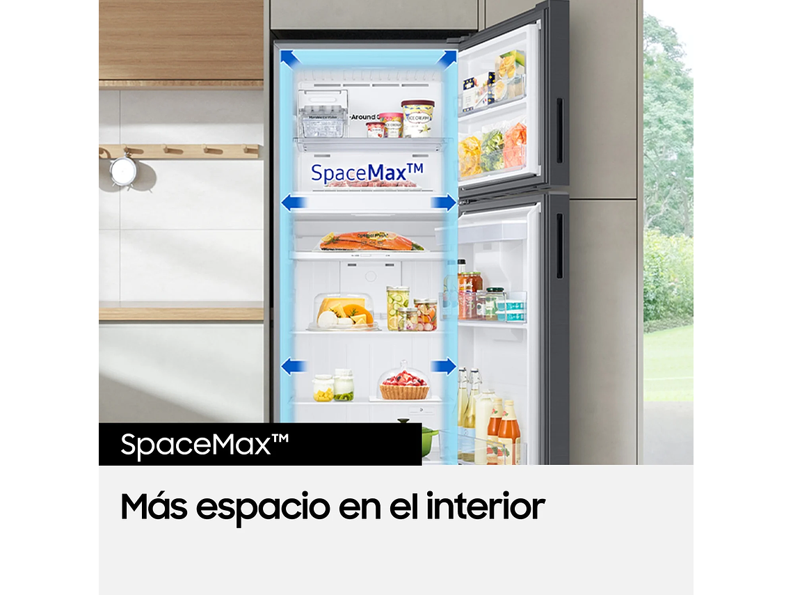 REFRIGERADOR TOP MOUNT FREEZER 341L SPACE MAX 7