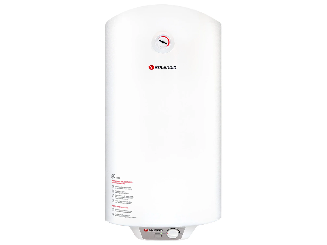 TERMO ELÉCTRICO MURAL 80 LITROS SPLENDID 1
