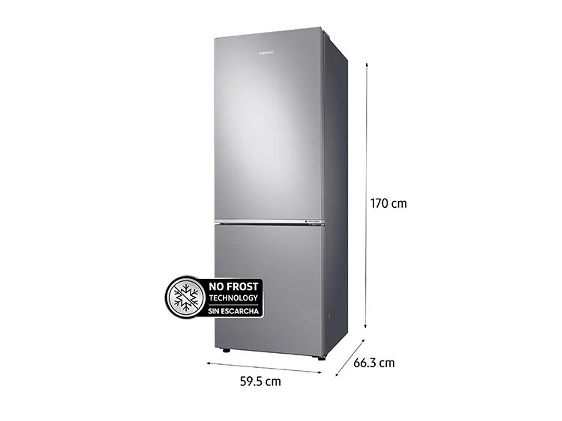REFRIGERADOR SAMSUNG BOTTOM FREEZER NO FROST 290 L RB30N4020S8/ZS 3