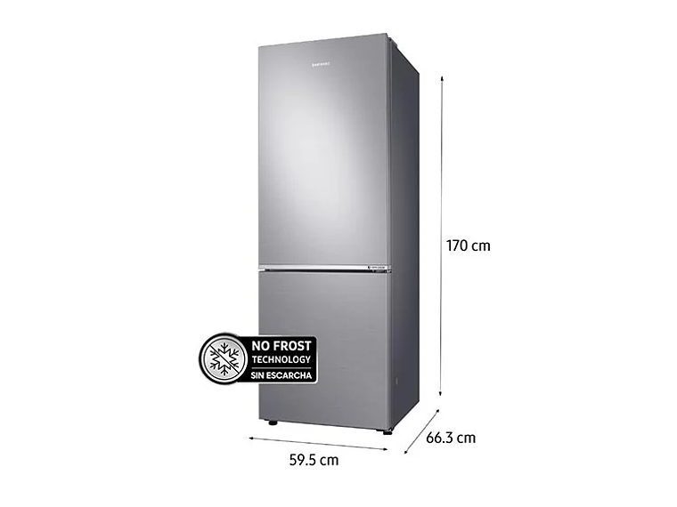 REFRIGERADOR SAMSUNG BOTTOM FREEZER NO FROST 290 L RB30N4020S8/ZS 3