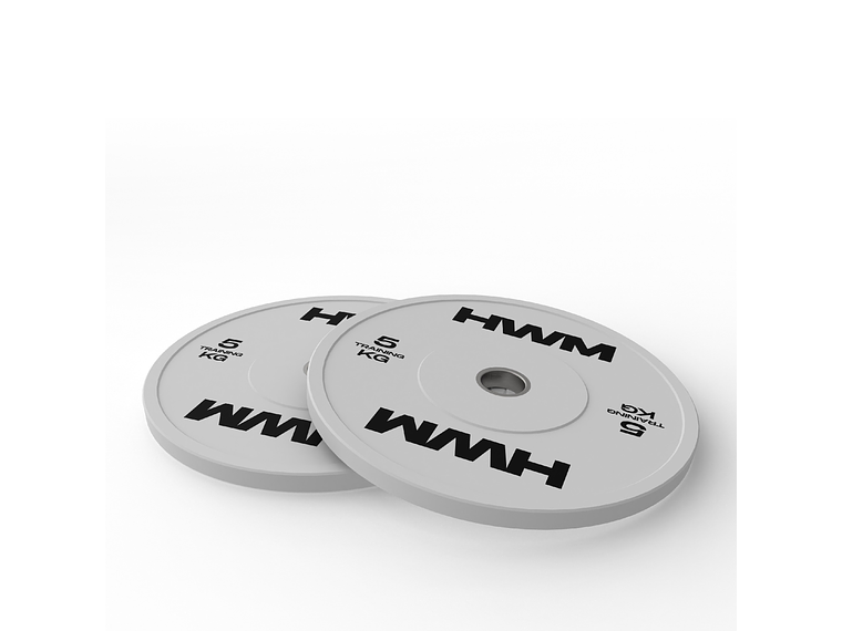 Par Bumper Plates Full Color 5kg | HWM® 3