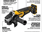 ESMERIL ANGULAR DEWALT 4-1/2 20 V + 1 BAT 5 AH DCG413P1 - Miniatura 7