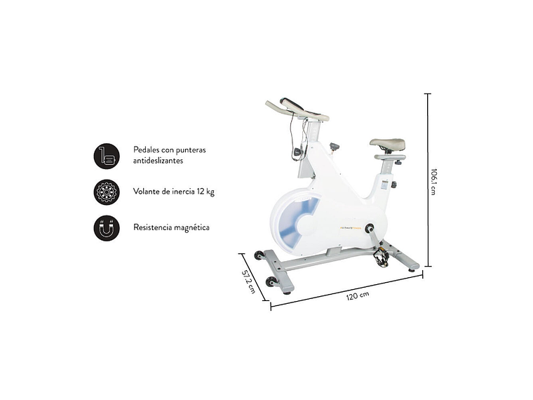 BICICLETA SPINNING Z650 PRO 2