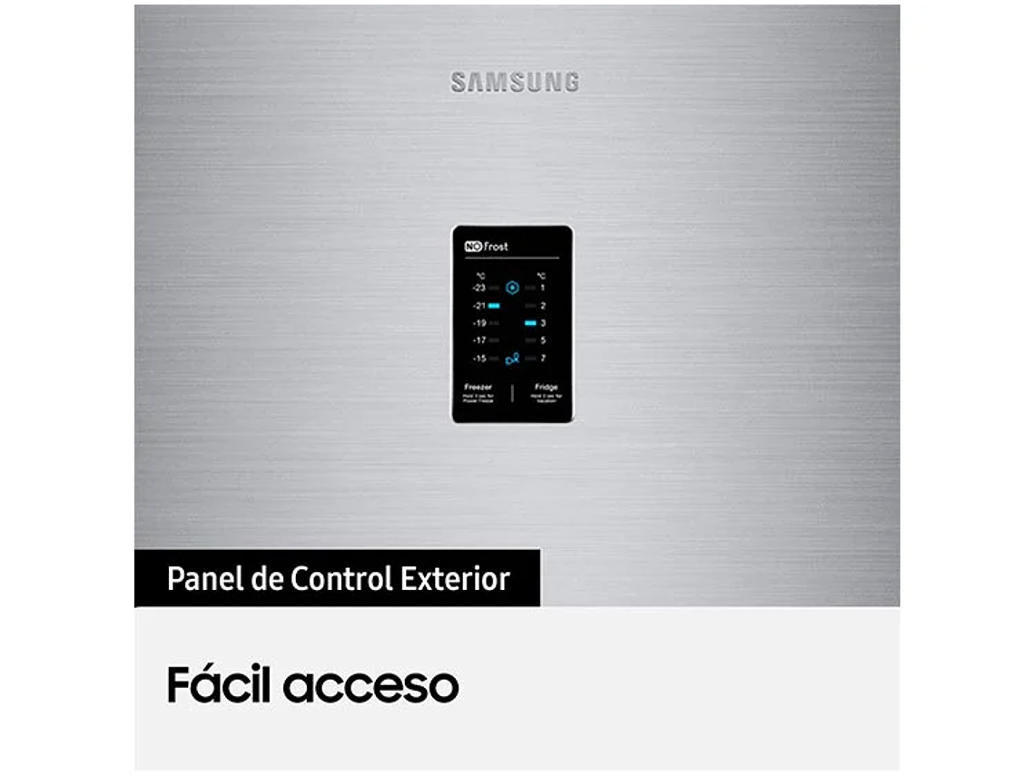 REFRIGERADOR SAMSUNG BOTTOM MOUNT FREEZER NO FROST 311 L ALL AROUND COOLING RB31K3210S9/ZS 5