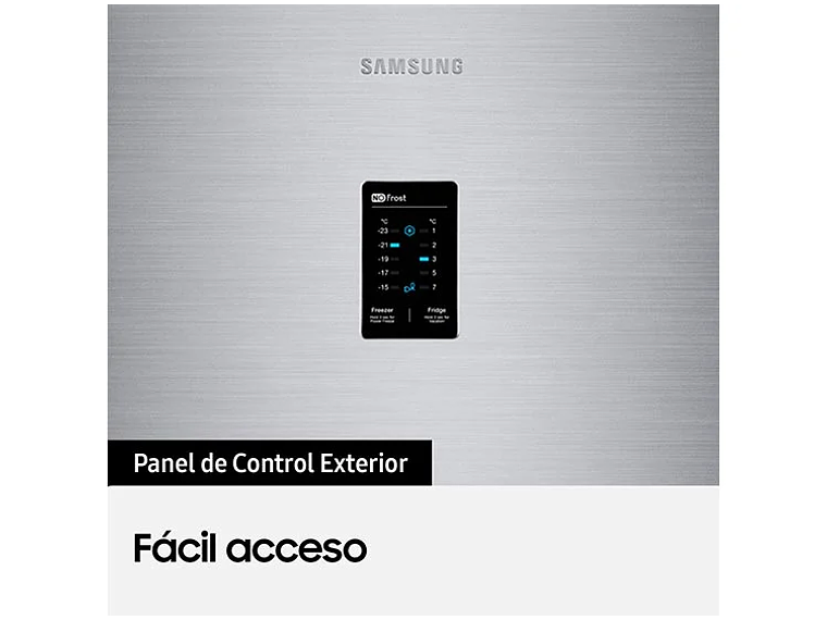 REFRIGERADOR SAMSUNG BOTTOM MOUNT FREEZER NO FROST 311 L ALL AROUND COOLING RB31K3210S9/ZS 5