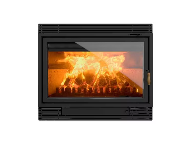 CALEFACTOR A LEÑA 27 KW CHIMENEA 850. BOSCA 1