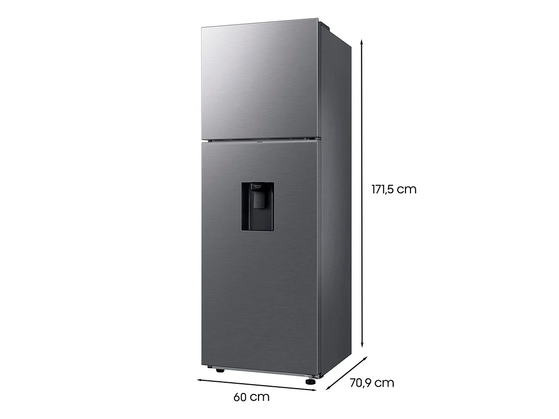 REFRIGERADOR SAMSUNG TOP MOUNT FREEZER NO FROST 341 L RT35CG5540S9ZS WATER DISPENSER 3