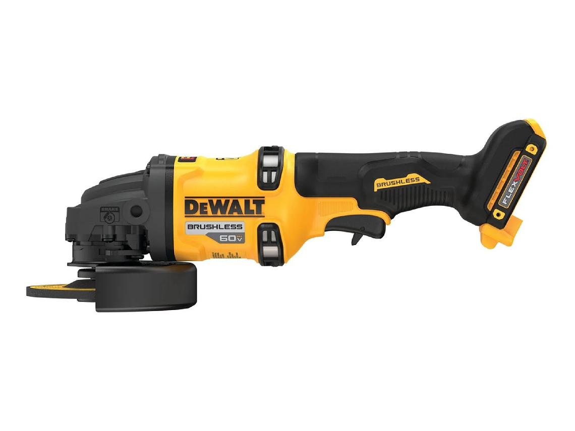 ESMERIL ANGULAR 4 1/2 60V DEWALT DCG418B SIN BATERIAS 3