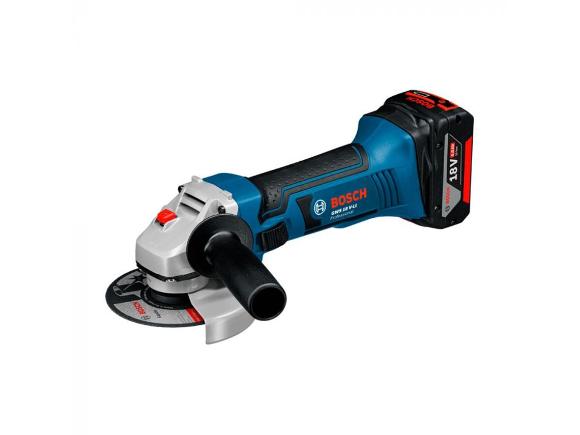 ESMERIL BOSCH ANGULAR INAL. 4 1/2' GWS 18 V-LI 18 V 3