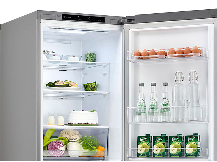 REFRIGERADOR LG BOTTOM FREEZER NO FROST 306 L LINEAR COOLING LB33MPP 5