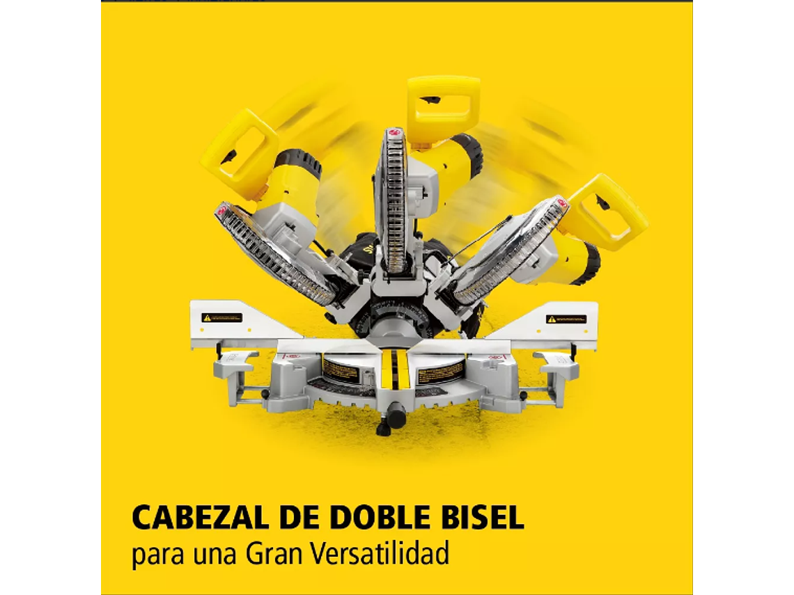 INGLETEADORA TELESCOPICA STANLEY 10 1800W INC.1 DISCO 10 7