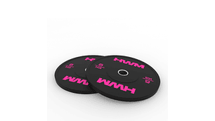 Par Bumper Plates Pink Color 5kg | HWM®