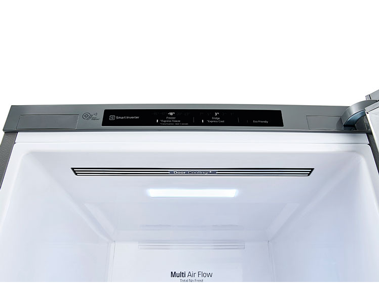 REFRIGERADOR LG BOTTOM FREEZER NO FROST 306 L LINEAR COOLING LB33MPP 6