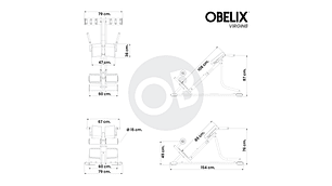 Banco Lumbar V8 Series | Obelix