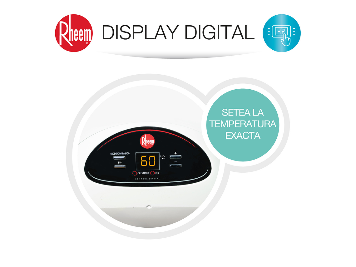 TERMO ELÉCTRICO MURAL 30 LITROS RHEEM 9