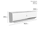 AIRE ACONDICIONADO ELECTROLUX SPLIT 12000 BTU INVERTER EAIX12 - Miniatura 3
