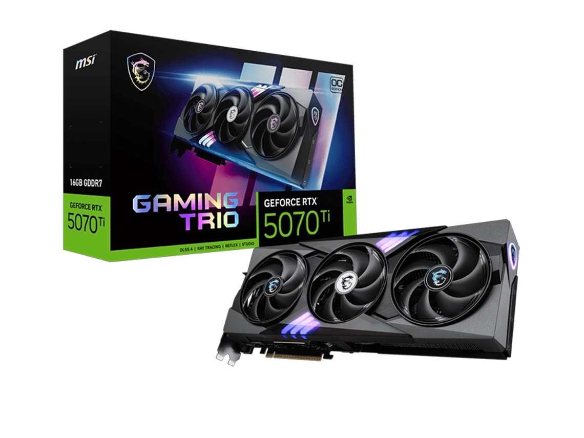 MSI GEFORCE RTX 5070 TI 16G GAMING TRIO OC 1