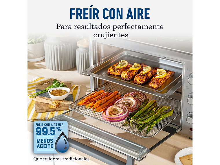 HORNO CON FREIDORA DE AIRE OSTER DE 35 LT TSSTTVLS35 2
