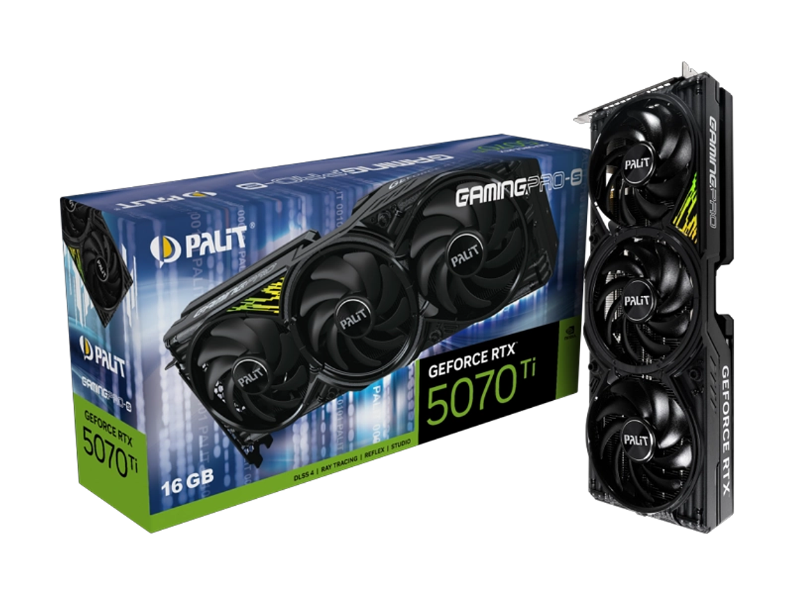 PALIT RTX 5070TI GAMINGPRO-S 16GB GDDR7 256BIT 3-DP HDMI 1