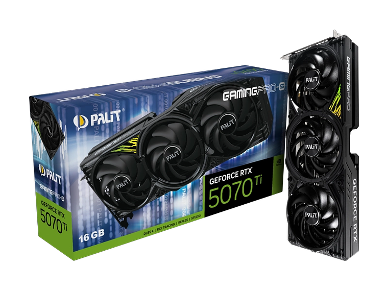 PALIT RTX 5070TI GAMINGPRO-S 16GB GDDR7 256BIT 3-DP HDMI 1