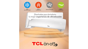 AIRE ACONDICIONADO FRIO-CALOR SPLIT TCL 18000 BTU 4EN1