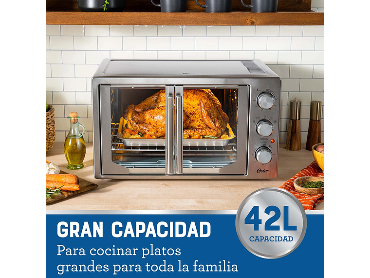 HORNO OSTER® CON FREIDORA DE AIRE Y ANTIADHERENTE TSSTTVFDMAFNS 2
