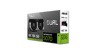 TARJETA DE VIDEO ASUS RTX 5070 12GB OC EDITION DUAL PCIE 5.0