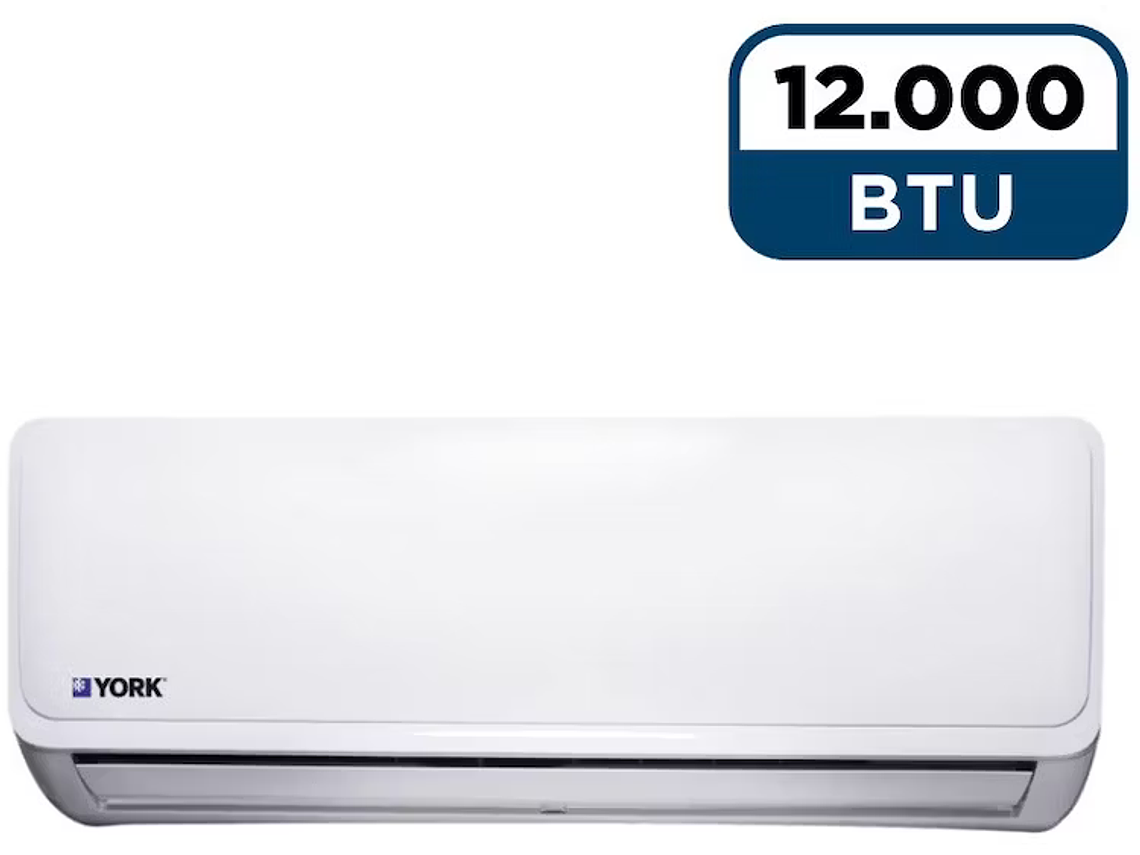 AIRE ACONDICIONADO SPLIT ON/OFF YORK 12.000 BTU 4