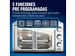 HORNO ELÉCTRICO OSTER 42 L TSSTTVFDMAFNS-052 CON FREIDORA DE AIRE ® PUERTAS ESTILO FRANCÉS - Miniatura 5