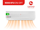 AIRE ACONDICIONADO SPLIT 9000BTU SPLENDID - Miniatura 9